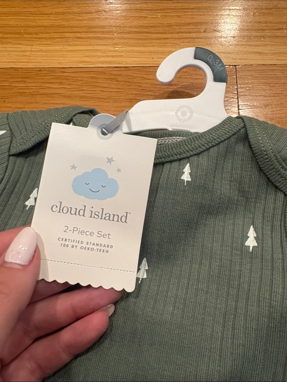 cloud island soft ribbed
